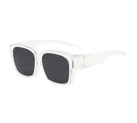 2025 designer Summer Fit Over Glasses Sunglasses Trendy Square Wrap Around Shades For Driving Riding UV Protection Sun Glasses
