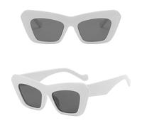 2025 designer Sun glass for Men For Women Cat Eye Shape Fashion Sunglasses for Woman UV Protection Female Sunglass,White Gray
