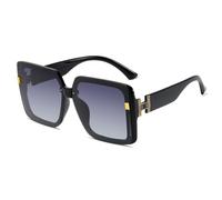 2025 designer Vintage Polarized Sunglasses Woman Glasses Gradient Sun Glasses Female Big Frame,1,one size