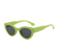 2025 designer Vintage Retro Style Sunglasses For Women Oval Shape Men's Sun Glasses Outdoor Sunglass,Green Gray