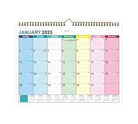 2025 Desk Calendar, 18 Months Planner Calendar | Aesthetic Home Wall Decoration, January 2025 to June 2026 Art Calendar for Organizing and Planning the Maize