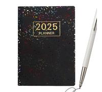 2025 Diary - A7 English Planner | Weekly & Monthly Notebook | Daily Task List Planner | Portable Pocket Book, English Compact Planner, Notebook