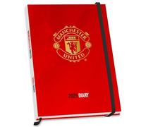 2025 Diary Manchester United FC Week to View A5 Football Diary Official Product