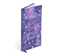 2025 Diary Planner Organiser Week to View Diaries Full Year Planner for Teacher Home School Office SLIM Size - 16cm x 9cm (Make Your Own Magic)
