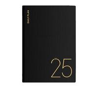 2025 Diary - Weekly Planner | 2025 Calendar Planner | Daily Notebook A5 Day Planner | Daily Journal, 2025 Calendar | PU Leather Yearly Planner for Daily, Monthly, Yearly and Gantt Charts