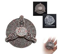 2025 Dragon Roulette Dice Spinner for DND Dice Set, 7-in-1 Dragon Metallic D&D Dice with Gift Case for Dungeons and Dragons Game, Gifts for RPG Role Playing Tabletop Games (Blood red)