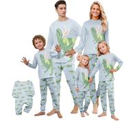 2025 Easter Matching Pajamas Set for Family, Cute Easter Eggs Rabbit Bunny Print, Matching Easter Pajamas for Family, Matching Pjs for Couples, 2 Piece Top with Pj Pants