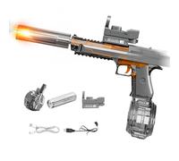 2025 Electric Water Gun, Automatic Water Pistol 26FT Super Powerful, Large Capacity Water Squirt Guns for Kids & Adults, Water Blaster Water Toy Guns for Pool Beach Garden Outdoor Activities(Grey)
