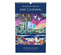 2025 Enchanted Worlds Poster Wall Calendar