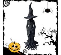 2025 Enchanting Witch Statue,Retro Gothic Halloween Resin Witch Figurine,Dark Fantasy Halloween Decorations,Festival Collectible Horror Figurines for Desktop Ornament & Home Decorations