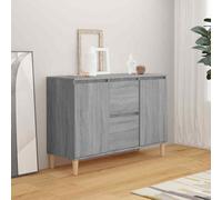 2025 Engineered Wood Sideboard Cupboard Storage Cabinet Buffet Highboard vidaXL