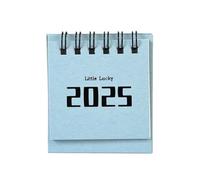 2025 English Color Mini Desk Calendar Calendar Plan Daily Decoration Memo Study I5E4 Desktop Office Calendar