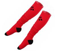 2025 Extra Long Over The Knee Socks Spring Fall Winter Soft Warm High Boot Stockings A Christmas Story Stocking (Red, A)