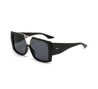2025 Fashion Large Frame Polarized Sunglasses Outdoor Hiking Street Photography Anti-UV Sun Protection Driving Sunglasses,C1 Black,145 * 140 * 50mm