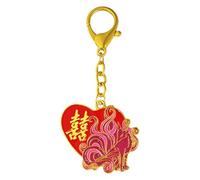 2025 Feng Shui 9 Tailed Fox Love Leychain Happy Love Fox Keychain