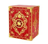 2025 Feng Shui Home Red Number 9 Wealth Vault Figurine Alloy Decorative Box Ornament w5649