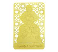 2025 Fengshui Qi Tian Da Sheng Golden Card Longevity & Good Luck Gold Card w5640