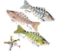 2025 Fishing Gear - Bionic Swimming Bait, Probero Robotic Fishing Lure, Swim Baits for Bass Fishing, 3D Bionic Swimming Lure -Just Like a Real Injured Bait Fish (3pcs B)