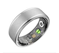 2025 Fitness Tracker Ring, Long Lasting Batteries ， Health/Sleep Monitoring, Multi Sport Modes, IPX8 Waterproof Health Rings For Men For iOS/Android KR30922,Silver-#9