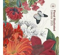 2025 Floral Illustrated Royal Botanic Gardens Kew, Mini calendar: Plastic Free Packaging