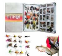 2025 Fly Fishing Advent Calendar - Christmas 24 Days Countdown with 24PCS Fly Lures, Hooks & Various Baits, Daily Surprises for Men Gift (1pc)