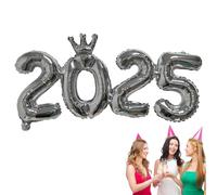 2025 Foil Balloons | Holiday Decor 2025 Foil Balloons | Balloon Numbers for Wedding, Holiday Parties, Friends Gathering, Celebration