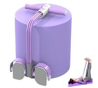 2025 Foot Pedal Resistance Band, Multifunctional Pedal Puller Resistance Rope, Fitness Pedal Puller Rope, 6-Tube Yoga Tension Rope Exercise Bands Exerciser Slimming Fitness Equipment Purple