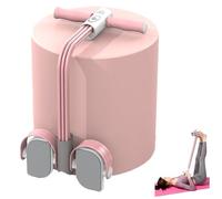 2025 Foot Pedal Resistance Band, Multifunctional Pedal Puller Resistance Rope, Fitness Pedal Puller Rope, 6-Tube Yoga Tension Rope Exercise Bands Exerciser Slimming Fitness Equipment Pink