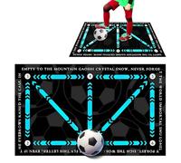 2025 Football Training Mat - Non-Slip Dribble & Ball Control System for Kids, Quiet Home Practice Mat, Perfect Soccer Gifts for Boys (90 * 60cm)