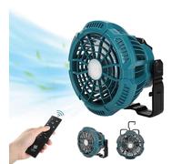2025 For Makita Bosch 18v External Battery Fan Fan Lithium Battery With Light Ft