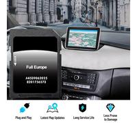 2025 for Smart 453 mit Cool & Media Navigation Car A4539062025 SD Card GPS Navi Update Map full Europe for Smart 453