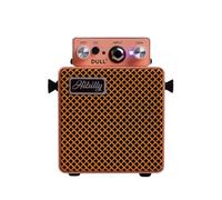 2025 Full Metal Mini Pocket Bass Amplifier and Micro Amp for Professional Performances and Practice Sessions Dull 5 Forgiveness Pink