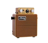 2025 Full Metal Mini Pocket Guitar Amplifier and Micro Amp for Professional Performances and Practice Sessions - Dull 5 Cream White