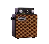 2025 Full Metal Mini Pocket Guitar Amplifier and Micro Amp for Professional Performances and Practice Sessions - Dull 5 Darkling Black