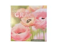 2025 Garden of Grace Inspirational Wall Calendar, 12"x24", Floral Photography, Scripture Quotes