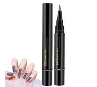 2025 Gel Pens Set for Nails - 12 Colours Quick Dry Gel with Brush | DIY Kit, Easy & Pro Home Manicure | Nail Decoration Ideas, Semi-Permanent Nail , Gift
