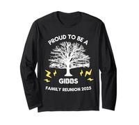2025 Gibbs Family Reunion Gathering Family Tree Matching Long Sleeve T-Shirt