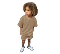 2025 Girls 2 Piece Set Glitter Dance Dress Costume Fashion Letter Love Printed Tshirt and Tulle Skirt Sleeveless Button Cami Ribbed Vacation Dresses Sets Birthday Clothing Coffee