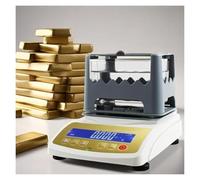 2025 Gold and Precious Metals Density Tester, 0.1g/cm³ Accuracy, Non-Destructive Jewelry/Coin Purity Tester with Sensor, LCD, Rechargeable Battery, 300/0.1g