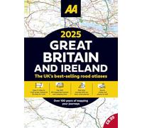 AA 2025 Road Atlas Great Britain and Ireland