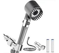 2025 Hajigopet Enhanced Water Saving High Pressure Shower Head with Handheld - Shower Filter Head for Hard Water, and Filtered Shower Head 3 modes plus filter cotton