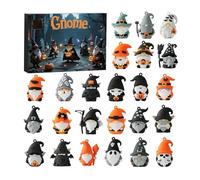 2025 Halloween Calendar for Kid - 24 Days Gnome Figurine Countdown Calendar for Child | Halloween Figurine Doll for Husband Daughter Men Family Boys Women Wife Teens Son