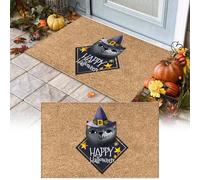 2025 Halloween Create A Mesmerizing Halloween Themed Carpet The Ultimate Décor Statement! Blanket with on It (Grey, 60X40CM)