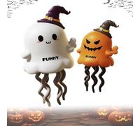 2025 Halloween Dancing Ghost, Halloween Spooky Mini Dancing Ghost with Winding Mechanism, Cute, Hilarious, Interactive Dancing Ghosts, Obstacle Avoidance, Fun Gift for Children(Style-3)