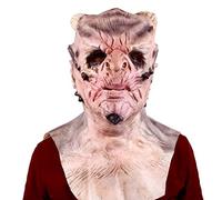 2025 Halloween mask Demon Latex Mask Long Horn Devil Halloween King Of Lies Cosplay Full Face Masks Carnival Party Costume Props