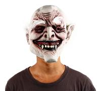 2025 Halloween mask Toy Scary White Eyebrow Vampire Mask Halloween Horror Party Scary Dress Up Props(X14163b)