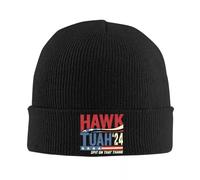 2025 Hawk Tuah 2024 Knitted Caps for Women Men Beanie Autumn Winter Hat Acrylic Internet Latest Star Warm Caps