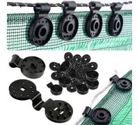 2025 Heavy Du Clips - Windproof ning Clamp Grip for Greenhouse, Garden Netting & Sun e (30 Pack) - Plastic Lock Grip for Secure Fixing