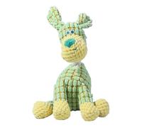 2025 Indestructible Plush Dog Toy, Lamb Chop Stuffed Animal Puppy Chew Toys for Dogs, Squeaky Dog Toys for Aggressive Chewers, Teething Plush Dog Toys to Keep Pets Busy (Green)