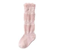 2025 Infant Socks Spring Summer Boys Girls Mesh Thin Style Socks Air Conditioning Cute Super Cute Over The Knee Bear Baby (S Infant) Pink
